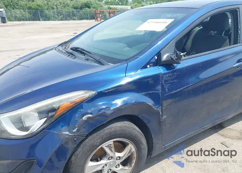 2015 Hyundai Elantra Se из США, поврежденный, VIN 5NPDH4AE6FH640799